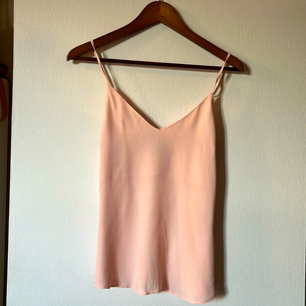 Reformation Light Pink Tank Top Blouse Size XS